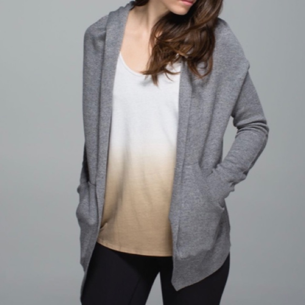Lululemon Cabin Yogi Wrap Cashmere Sweater